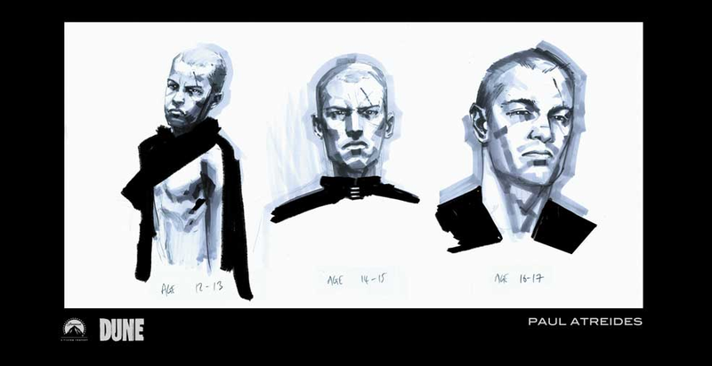 Illustration for article titled Sandworms and Fremen caves: concept art for the Dune movie that never was
